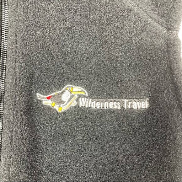 Patagonia | Black Fleece Zip Up Vest Wilderness Travel S - Picture 4 of 7